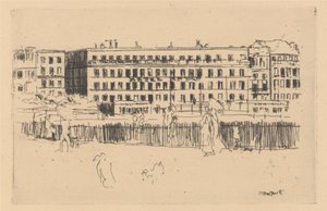 Old Hotel Royal Dieppe tekijältä Walter Richard Sickert