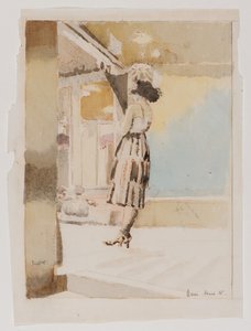 Quai Henri IV, 1920 tekijältä Walter Richard Sickert