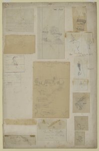 Useita tutkimuksia (kynä paperille) tekijältä Walter Richard Sickert