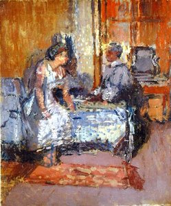 Shuttered Sunlight, n. 1912 (öljy kankaalle) tekijältä Walter Richard Sickert