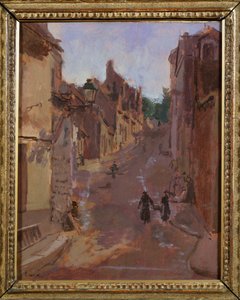 Kukkula Neuvillessä, noin 1890-1895 tekijältä Walter Richard Sickert