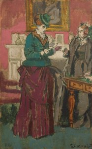 Ehdotus [Robert Barnesin mukaan], noin 1931-32 (Öljy kankaalle) tekijältä Walter Richard Sickert