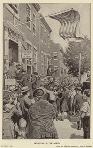 Isänmaallisuus pohjoisessa (litho)