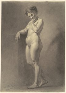 Nainen alaston