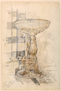 Study of Basin, Sienan katedraali tekijältä Walter Shirlaw