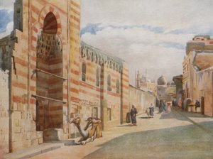 Moskeija Saida Zeinebin korttelissa Kairossa
