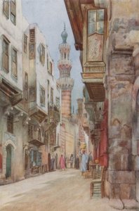 Ibrahim Aghan moskeijan portti, Kairo