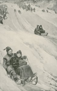 Kelkkarinne Kanadassa tekijältä Walter Stanley Paget
