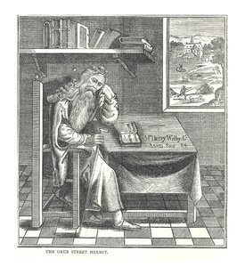 Grub Street Erakko. Richardsonin vuonna 1878 julkaisemasta kuvasta