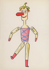 Lukuja lastenkirjoista: Pinocchio (värilitra) tekijältä Walter Trier