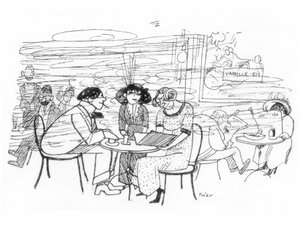Kirjailijat Cafe des Westensissä