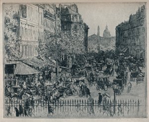 Rue Royale, Pariisi, 1913 tekijältä Walter Zeising