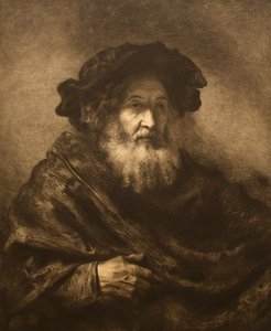 Nimetön: Rembrandtesque Old Man, 1900-luku. tekijältä Waltner