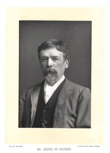 George Du Maurier, brittiläinen kirjailija ja taiteilija, 1895.