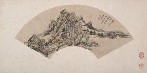Maisema Huang Gongwangin tyyliin