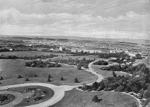 Barnsley Park and Town, 1896 tekijältä Warner Gothard