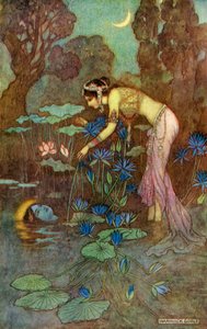 "Sita löytää Raman lootuskukkien keskuudesta", 1913.