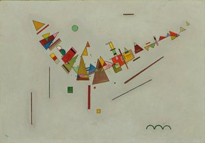 Kulmakeinu; Winkelschwung tekijältä Wassily Kandinsky