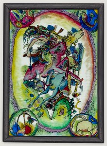Apokalyptische Reiter II tekijältä Wassily Kandinsky