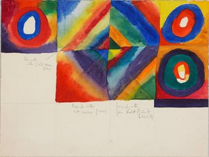 Väritutkimuksia ja tietoa maalaustekniikasta, 1913. tekijältä Wassily Kandinsky