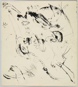 Luonnos kokoonpanolle VII tekijältä Wassily Kandinsky