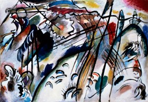 Improvisaatio 28 (toinen versio) tekijältä Wassily Kandinsky