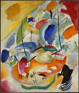 Improvisaatio 31 Meritaistelu tekijältä Wassily Kandinsky