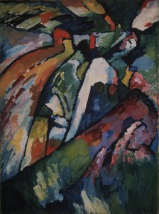 Improvisaatio 7, 1910 tekijältä Wassily Kandinsky