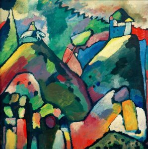 Improvisaatio 9 tekijältä Wassily Kandinsky