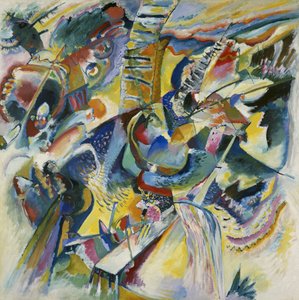 Improvisaatio Klamm tekijältä Wassily Kandinsky
