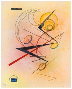 Little Warm, 1928. tekijältä Wassily Kandinsky