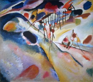 Landschaft tekijältä Wassily Kandinsky