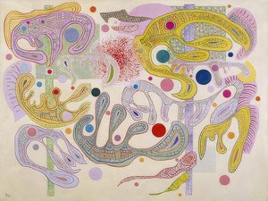 Oikeita muotoja (Formes capricieuses). 1937 tekijältä Wassily Kandinsky