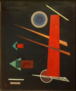 Mächtiges Rot tekijältä Wassily Kandinsky