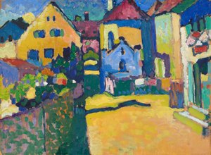 Murnau – Grüngasse tekijältä Wassily Kandinsky