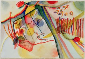 Nimetön (sävellys) tekijältä Wassily Kandinsky