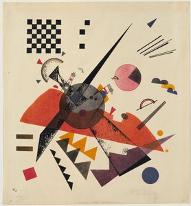 Oranssi, 1923 tekijältä Wassily Kandinsky