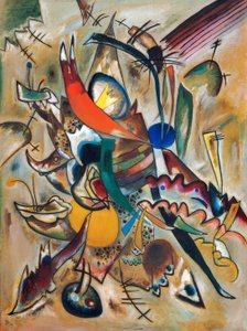 Maalaus pisteillä tekijältä Wassily Kandinsky