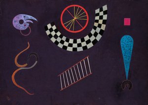 Nauha neliöillä, kirjoittanut Wassily Kandinsky (1866-1944) tekijältä Wassily Kandinsky
