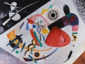 Punainen täplä II tekijältä Wassily Kandinsky