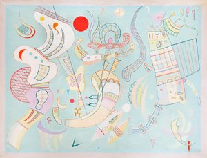 Selkeät jännitteet tekijältä Wassily Kandinsky