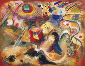Nimetön kuva (vedenpaisumus) tekijältä Wassily Kandinsky