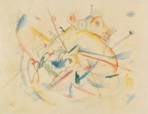 Nimetön, 1915. tekijältä Wassily Kandinsky