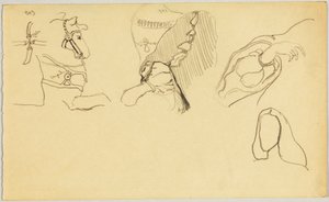 Suitset ja naisten puvun yksityiskohdat tekijältä Wassily Kandinsky