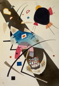 Zwei schwarze Flecke tekijältä Wassily Kandinsky