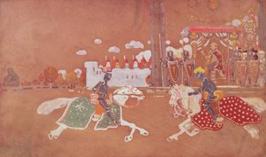 kaksintaistelu tekijältä Wassily Kandinsky