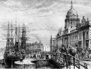 Dublin, Irlanti, 1800-luku.