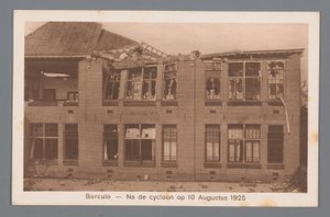 Borculo -- Hirmumyrskyn jälkeen 10. elokuuta 1925