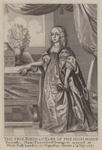 Mary, oranssin prinsessa (etsaus)