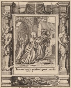 Abtess, 1651. tekijältä Wenceslaus Hollar